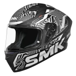 Шлем SMK STELLAR FURY, цвет черный/серый, матовый (L)