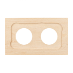Рамка 2-х постовая, скрытый монтаж, Шедель Форест, дерево, цвет светлый бук BF7-620-110