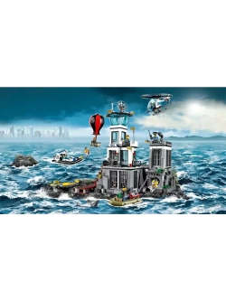 Конструктор Сити Полицейская тюрьма на острове