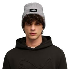 Шапка PUMA ESS High Crown Beanie, 02641002, 100% акрил, серый