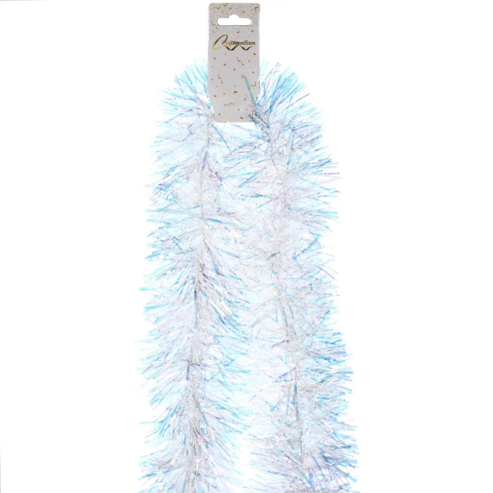 Мишура «Волшебство ночи» 2м, d-9 см, Перламутр