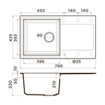 Мойка Omoikiri Sakaime 78-EV Tetogranit | Эверест