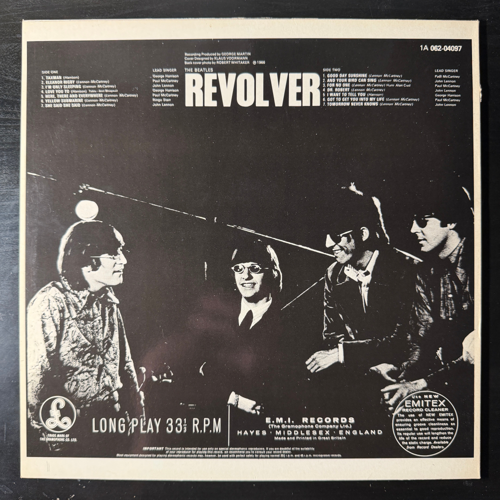 The Beatles ‎– Revolver (Европа)