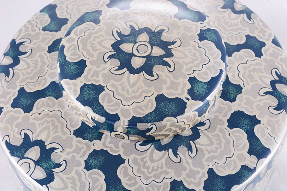 Сосуд "Цветочный орнамент"