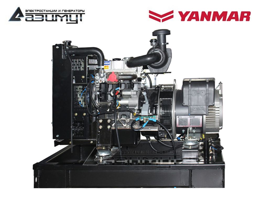 Дизельный генератор Азимут АДС-12-230-РЯ Yanmar однофазный