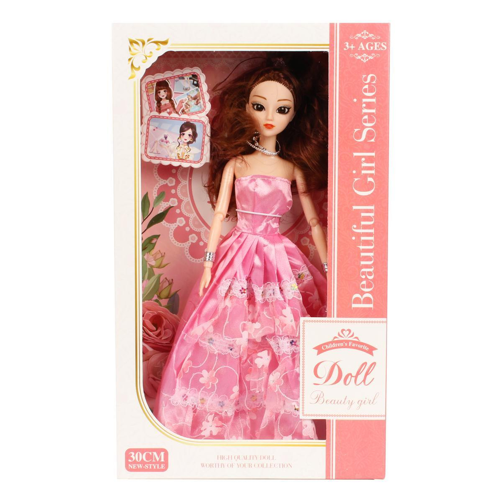 Кукла тип Модель с аксесс. 33см, коробка 55-01A