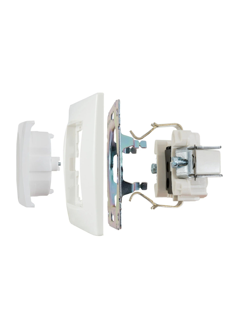 Legrand розетка 4420 с рамкой 4 белая