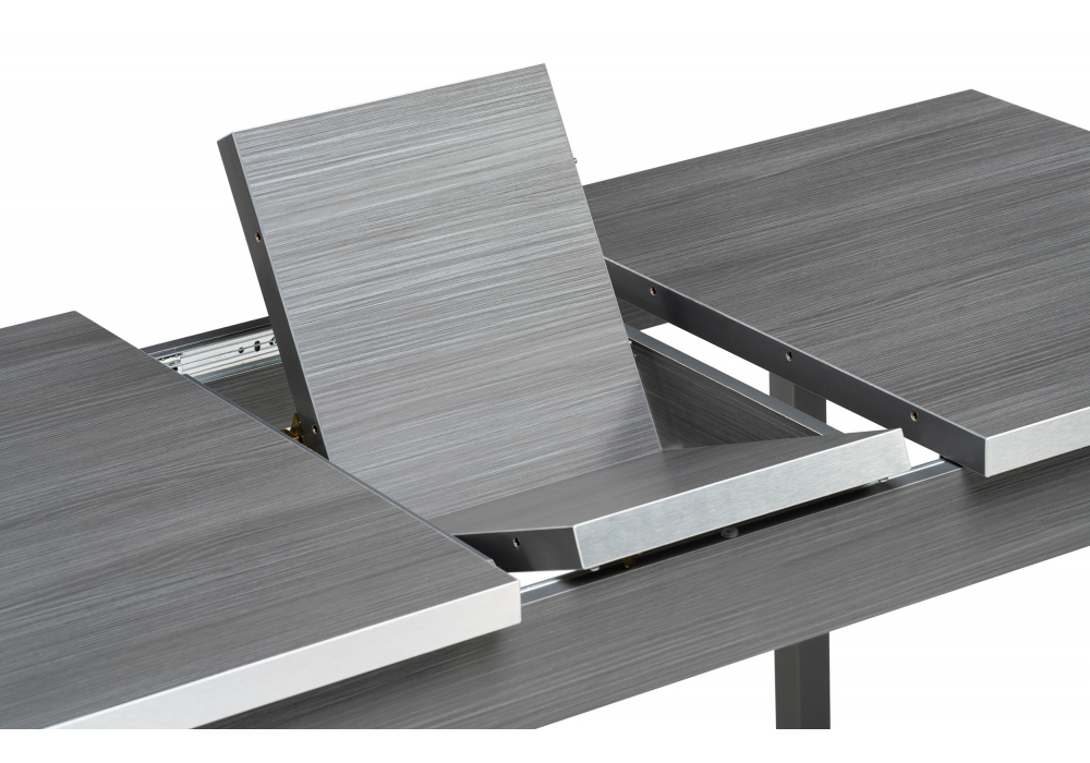 Стол деревянный Woodville Аделиция 110(140)х68х77 графит