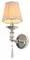 8627/1SL+BK SILVER+BLACK (1/10) Бра Veneto Luce