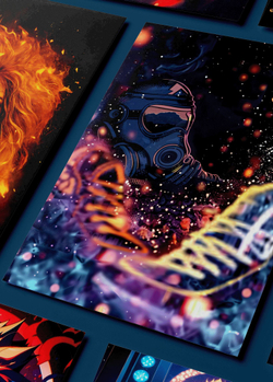 Картина на стену на металле от MetallSubArt