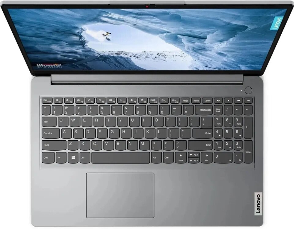 Ноутбук Lenovo IdeaPad 1 15IAU7 Серый (15.6", Intel Core i3-1215U, 8Гб, 256Гб SSD, Intel UHD Graphics, Windows 11) 82QD00DHUS
