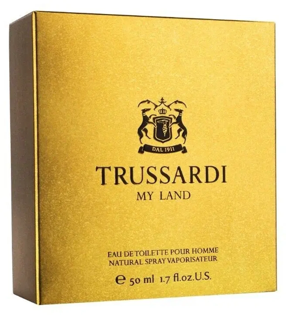 TRUSSARDI туалетная вода My Land, 100 мл, 100 г