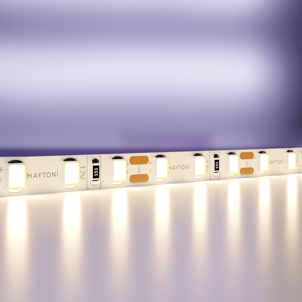 Светодиодная лента Maytoni Technical Led strip 12В 2835 9,6Вт/м 3000K 5м IP20 20010