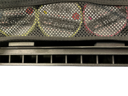 TREKFORM Органайзер в крышку рэкового кейса 3U (сетка)