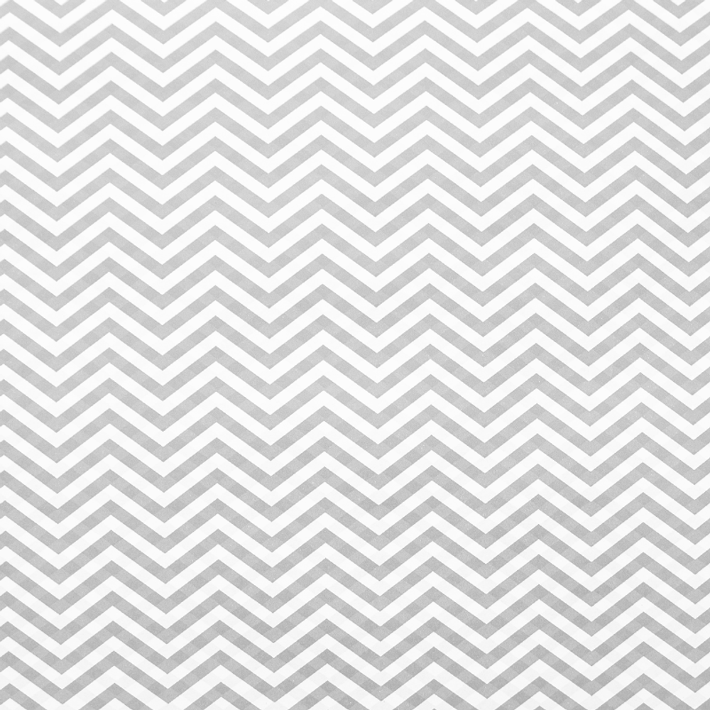 Упаковочная бумага, Крафт 70гр (0,5*10 м) Зигзаги, Серый, 1 шт.