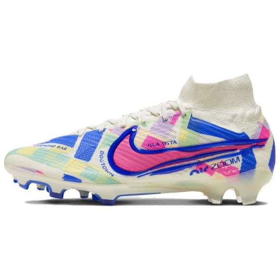 NIKE Mercurial Superfly 9 - дюймовые бутсы Низки по сравнению с другими моделями белого цвета .