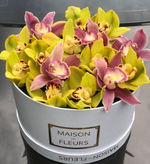 Орхидеи в коробке Maison Des Fleurs
