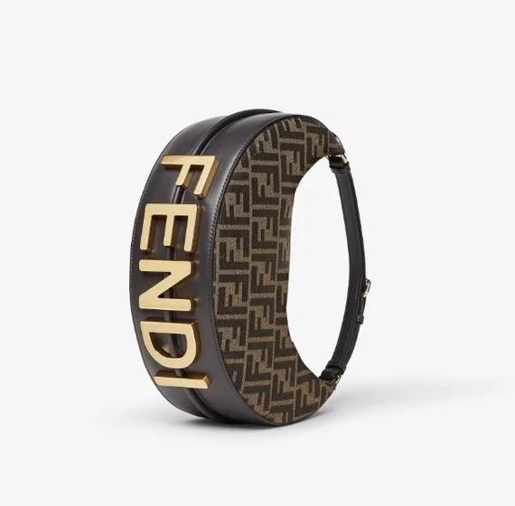 Сумка Fendi Fendigraphy, темно-коричневый