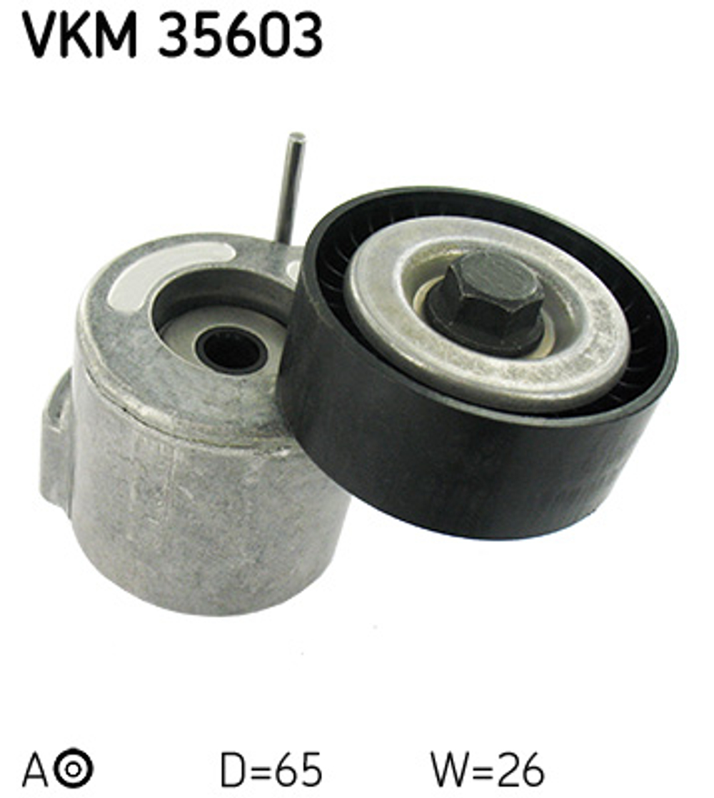 SKF - VKM35603-SKF - Belt Tensioner, V-ribbed belt - Povrat artikla narucenog iz Njemacke nije moguc.