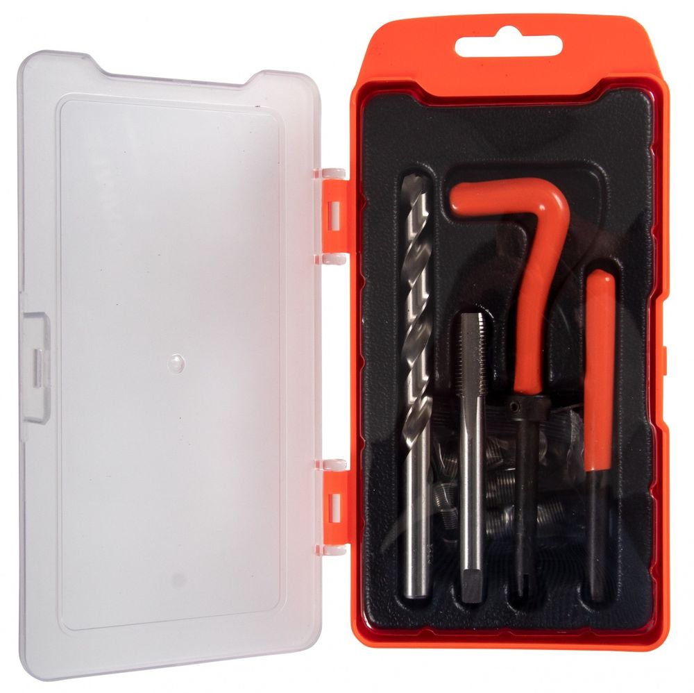 AFFIX (AF35210125C) Набор для восстановления резьбы М10х1,25, 15 предметов, кейс