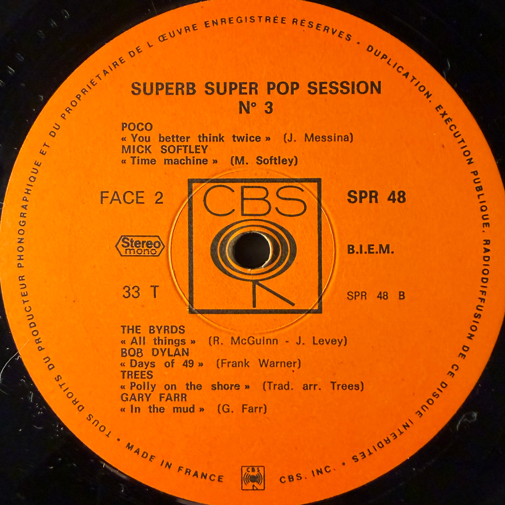 Сборник Superb Super Pop Session N°3 2LP (Франция 1970г.) Т