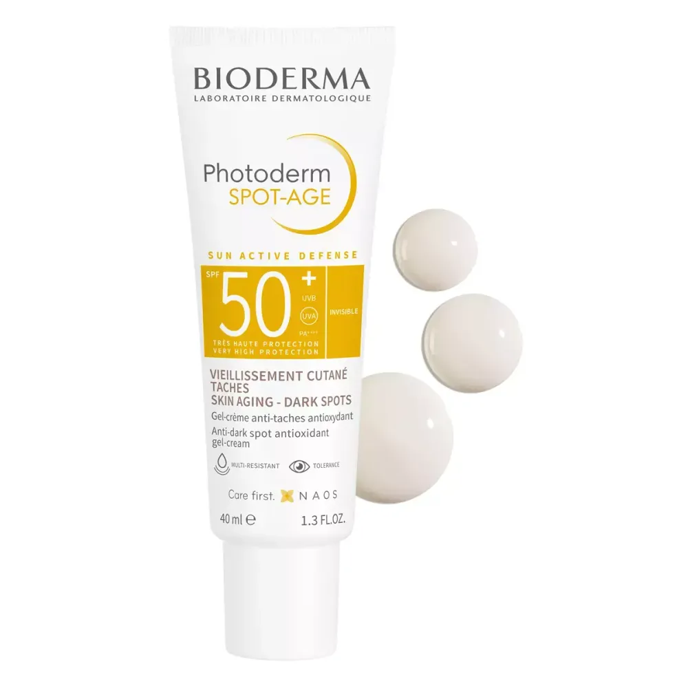 Антивозрастной антиоксидантный солнцезащитный крем Bioderma Photoderm Spot-Age SPF50+ 40 мл