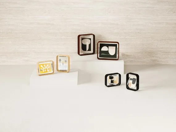 Фоторамка двусторонняя bellwood,16х22 см, натуральное дерево