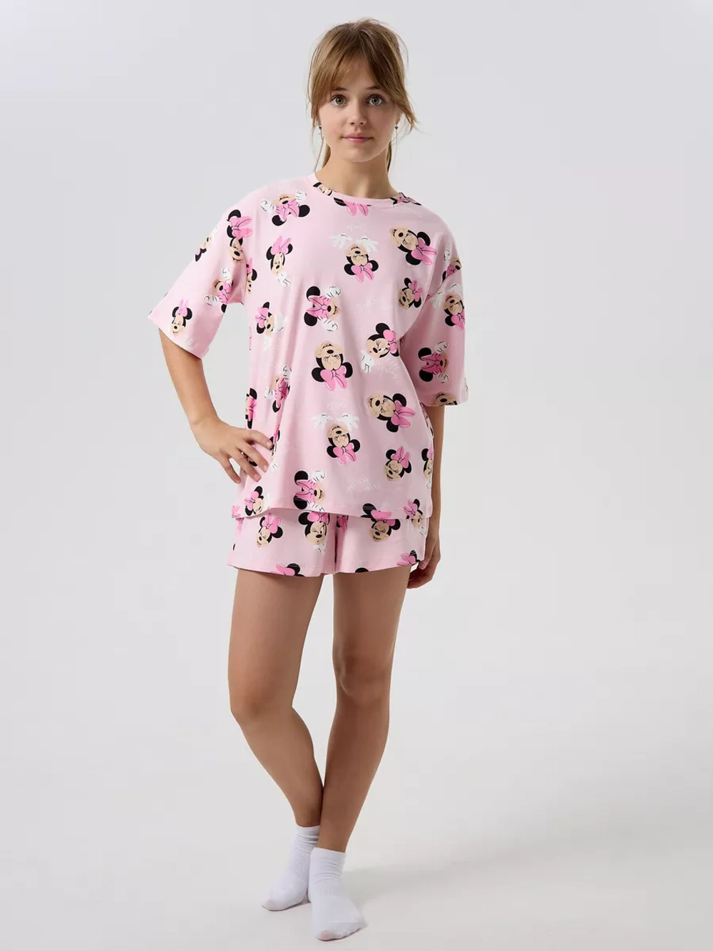 Пижама домашняя с шортами