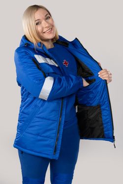 Куртка утепленная женская Скорая Помощь MedicLine (Dewspo)