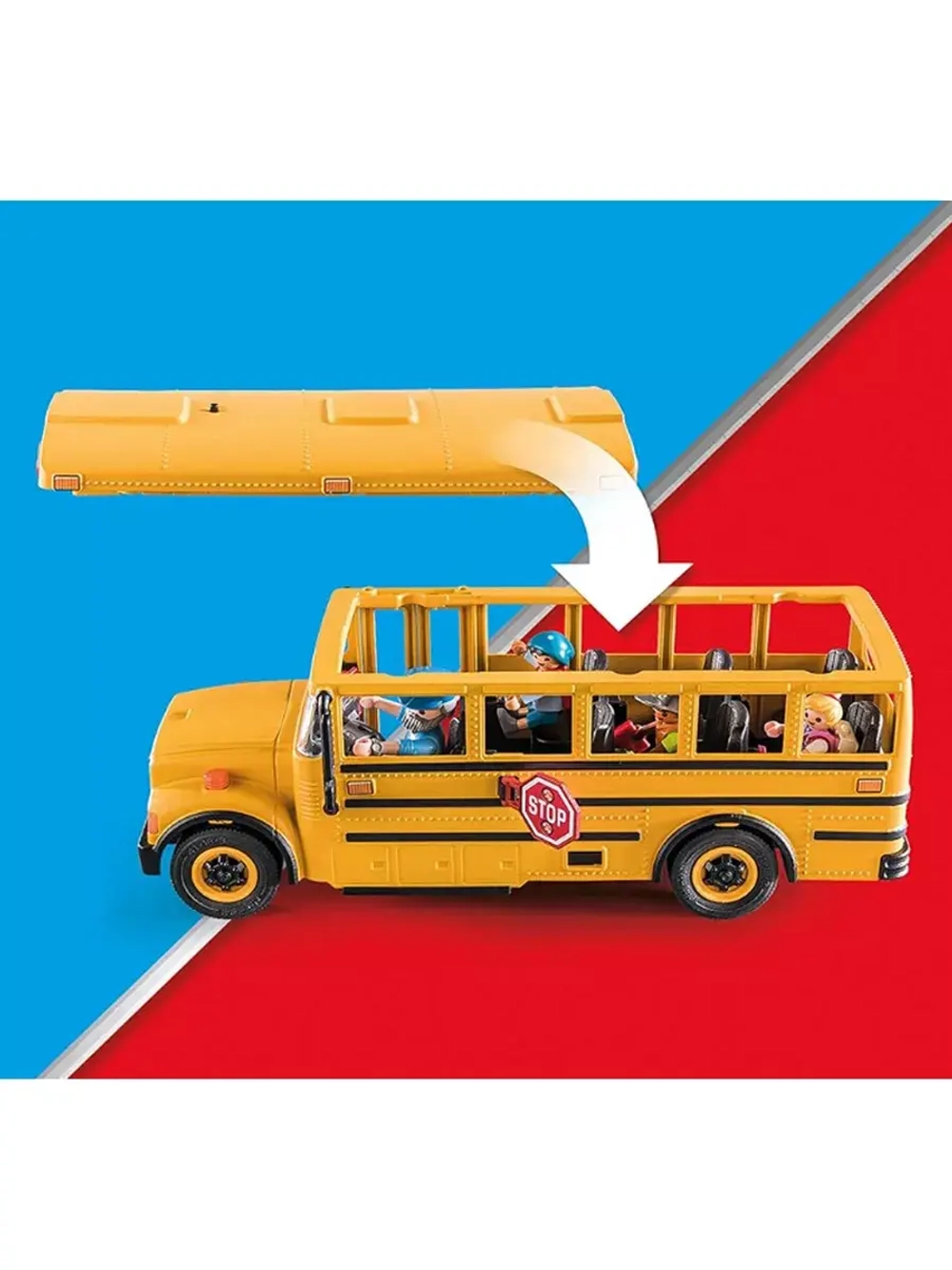 Набор Школьный автобус Playmobil 70983 свет