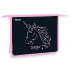 Папка для тетрадей 1 отделение, А5, Först "Shine like a star", 240*205*40мм, пластик, на молнии