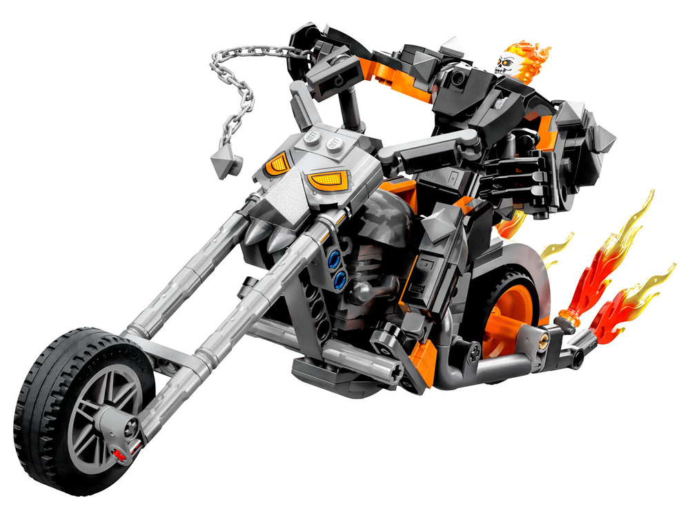 LEGO Super Heroes 76245 «Робот и мотоцикл Призрачного Гонщика» — супергерой Marvel