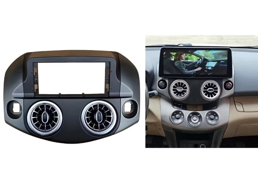 Переходная рамка магнитолы TOYOTA RAV4, VANGUARD 2006-2012 12,3 дюймов