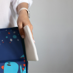 Набор для детского сада: кармашек, коврик, наклейки. Динозавр