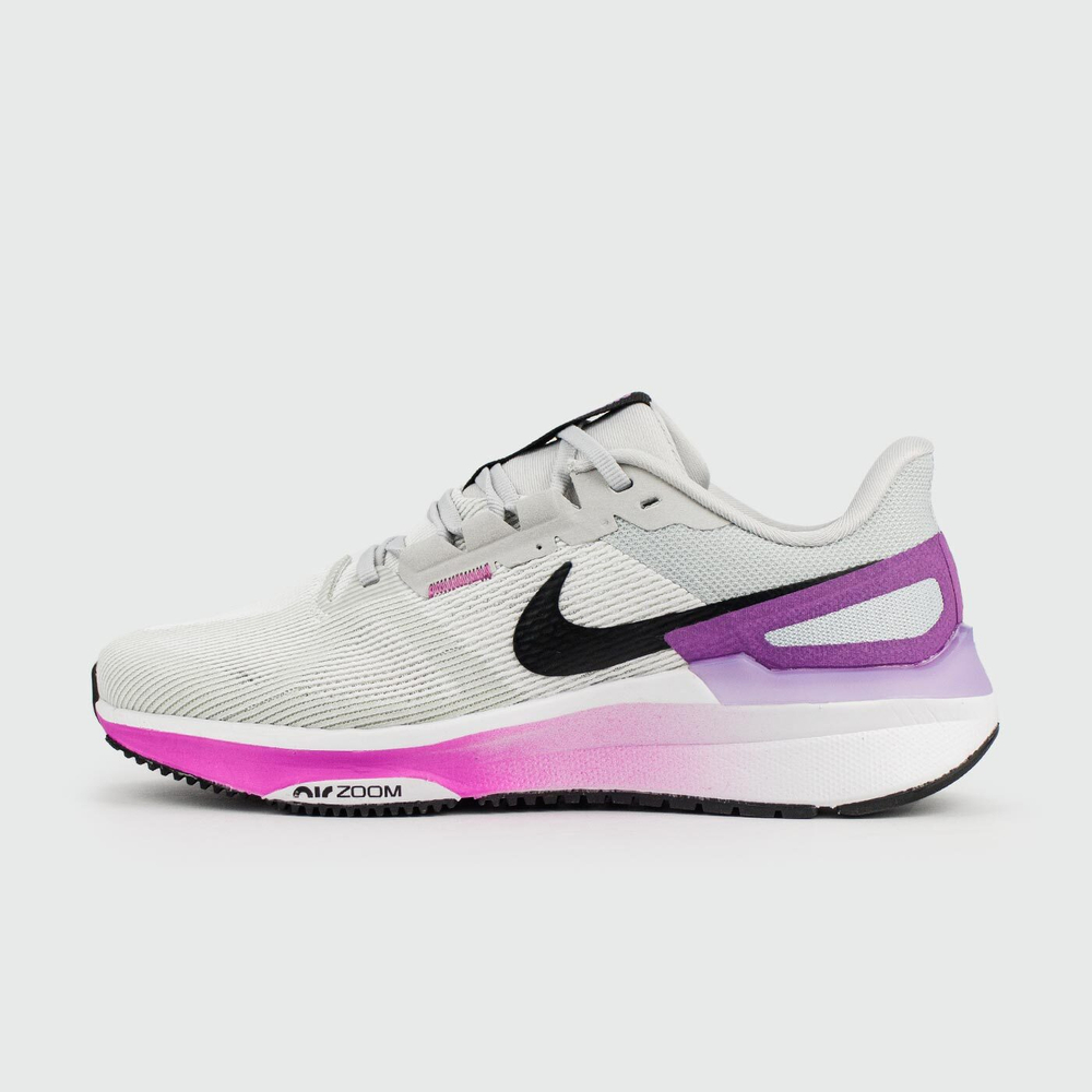 Кроссовки Nike Air Zoom Structure 25 White Purple Wmns