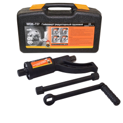 WDK-737 Гайковерт редукторный усиленный 1:68 в пластиковом кейсе, 4800 Нм