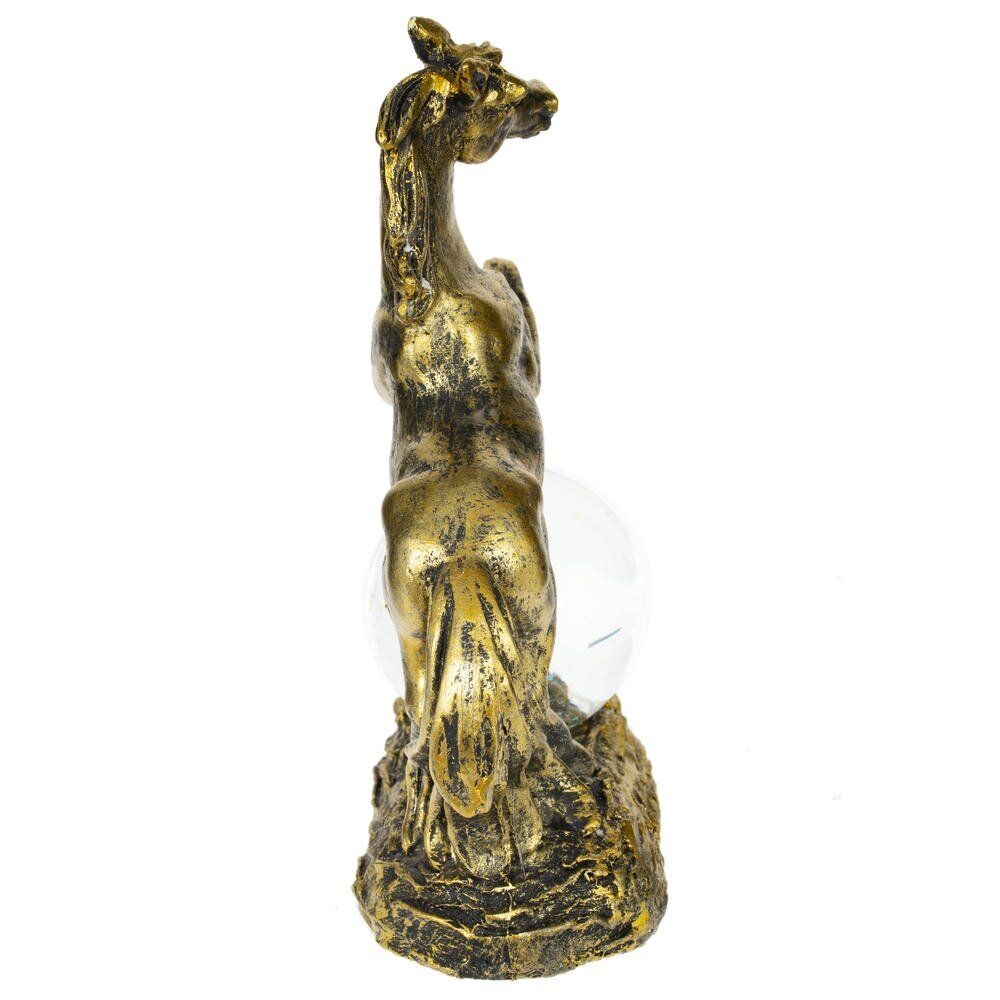 GAEM Фигурка декор в стекл шаре "Лошадь", L10 W5 H14 см, 2в.