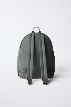 ZARA БАЗОВЫЙ ШКОЛЬНЫЙ РЮКЗАК, СЕРЫЙ