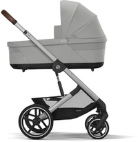 Cybex Детская коляска Balios S Lux BLK 2 в 1 цвет Stone Grey