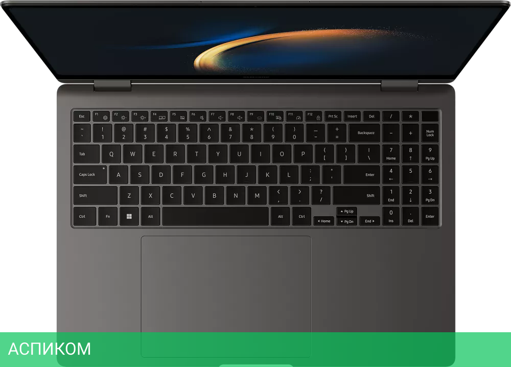 Ноутбук 2-в-1 Samsung Galaxy Book3 Pro NP960XFG-KC2IN