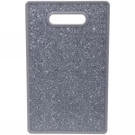 Доска разделочная пластиковая «Каменная крошка» 22*37см, серая