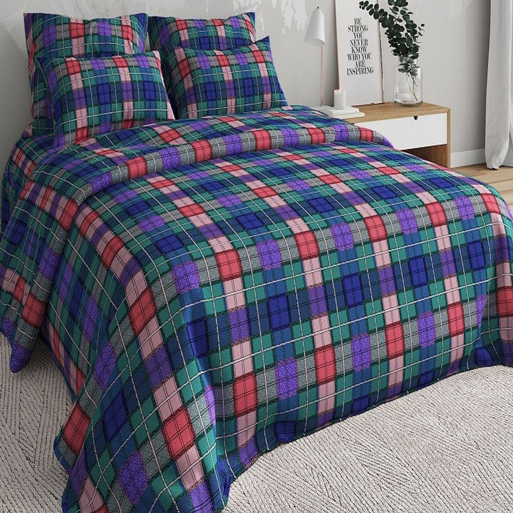 Комплект постельного белья "ВЛ. ЭДИНБУРГ", бязь, 100% хлопок, Россия.