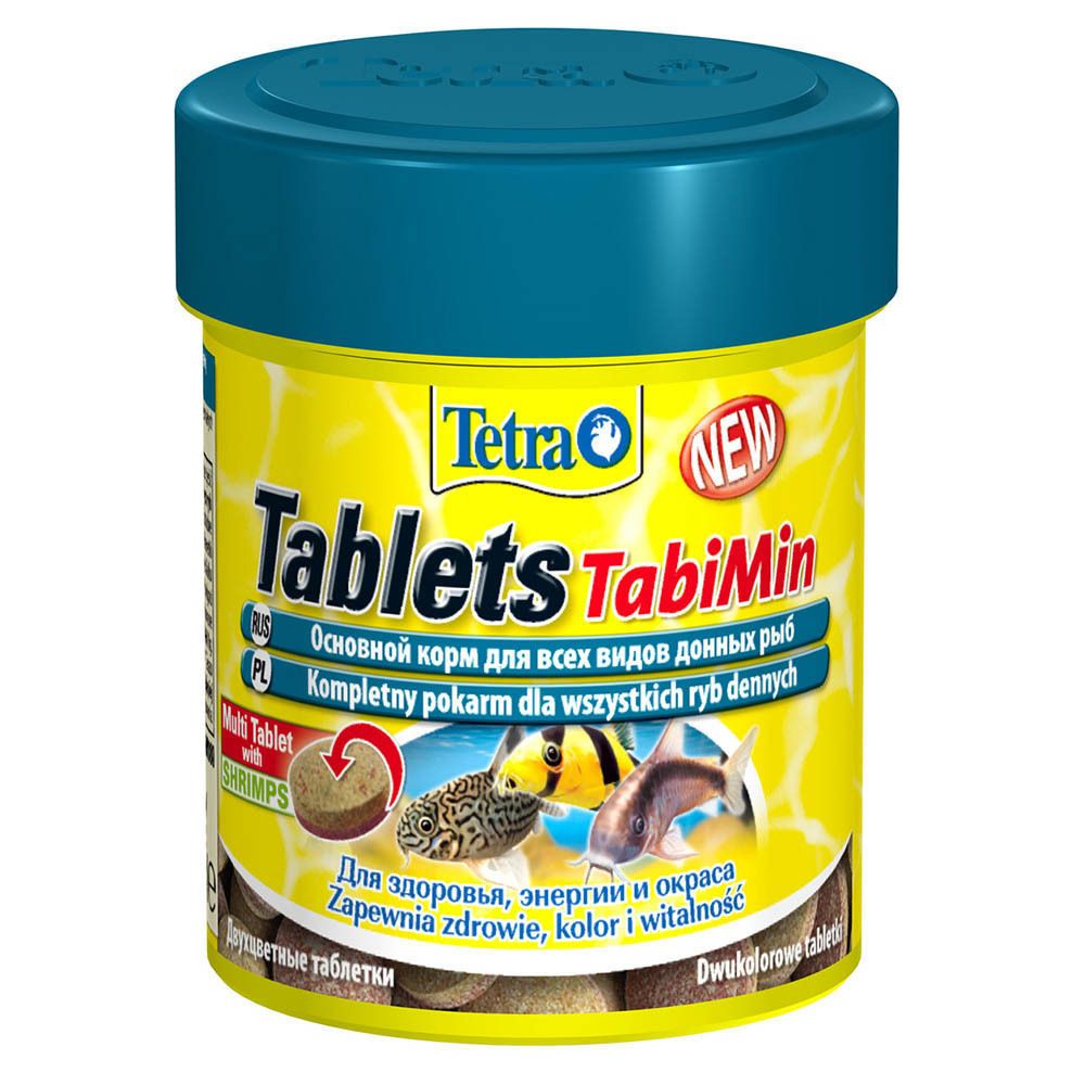 Tetra TabiMin Tablets - корм для всех донных рыб (таблетки)