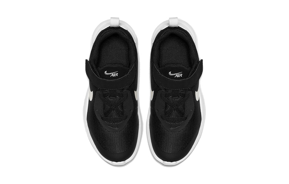 Middle-aged children's Nike Air Max Oketo sports comfortable children's casual shoes black and white