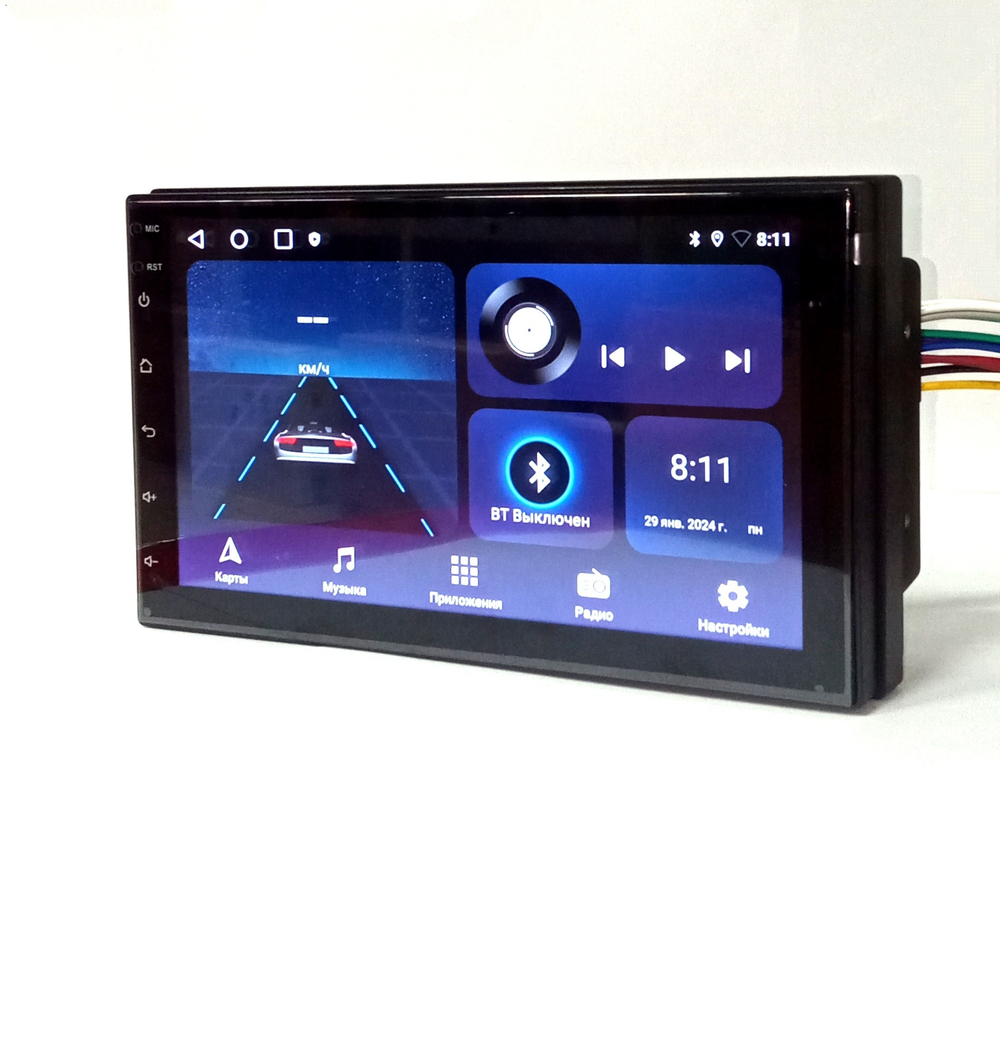 Автомагнитола 2DIN 7" Android 4+64GB As.Pioneer AS7502