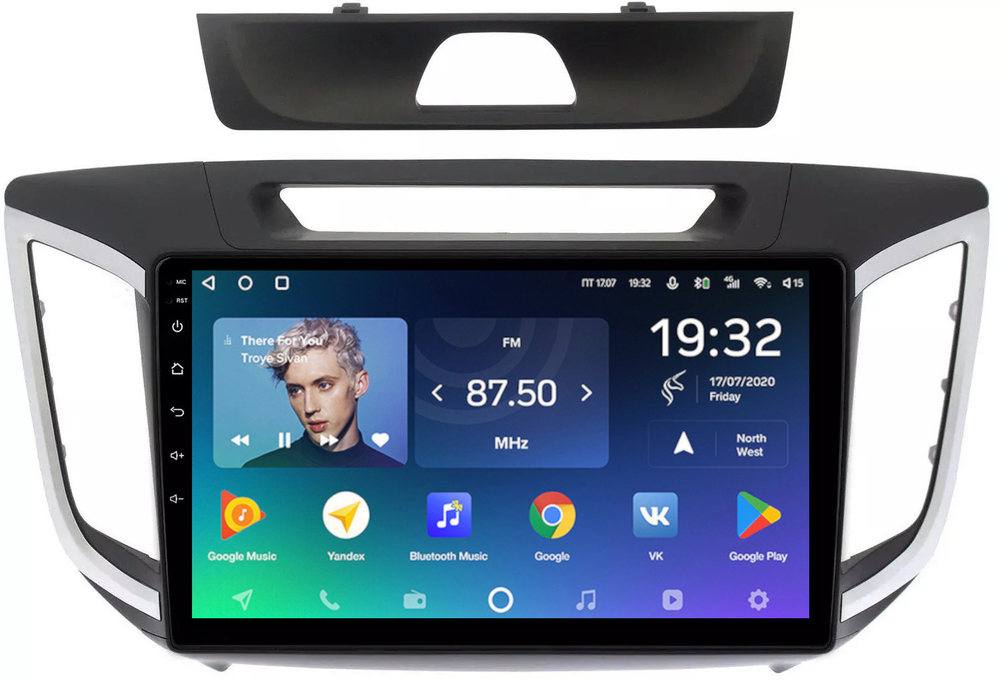 Магнитола для Hyundai Creta 1 2016-2021 (рамка 10) - Teyes SPRO+ на Android 10, ТОП процессор, 4Гб+32Гб, 4G SIM-слот