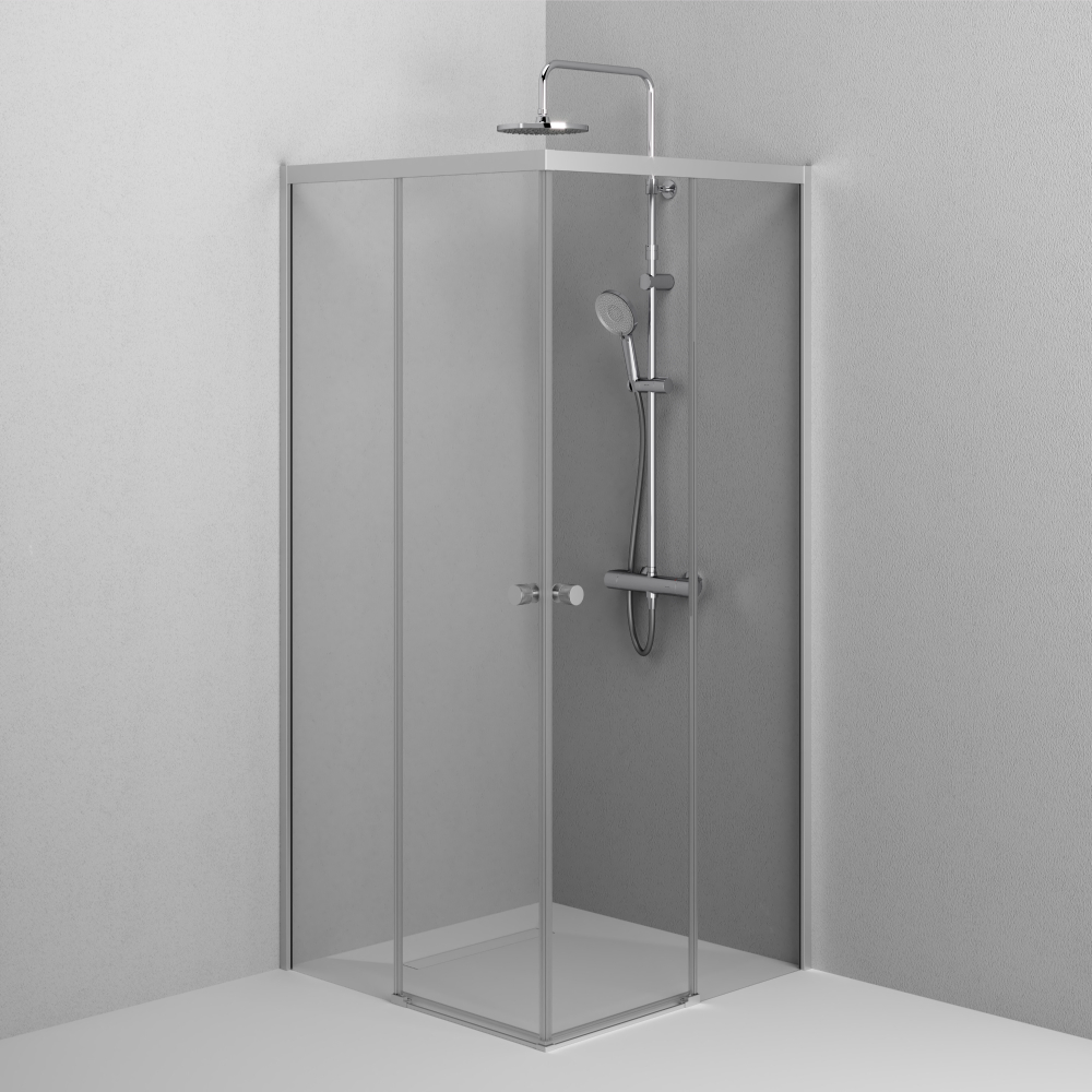 Душевое ограждение 90x90 см, без поддона AM.PM X-Joy W94G-403-9090-MT1K