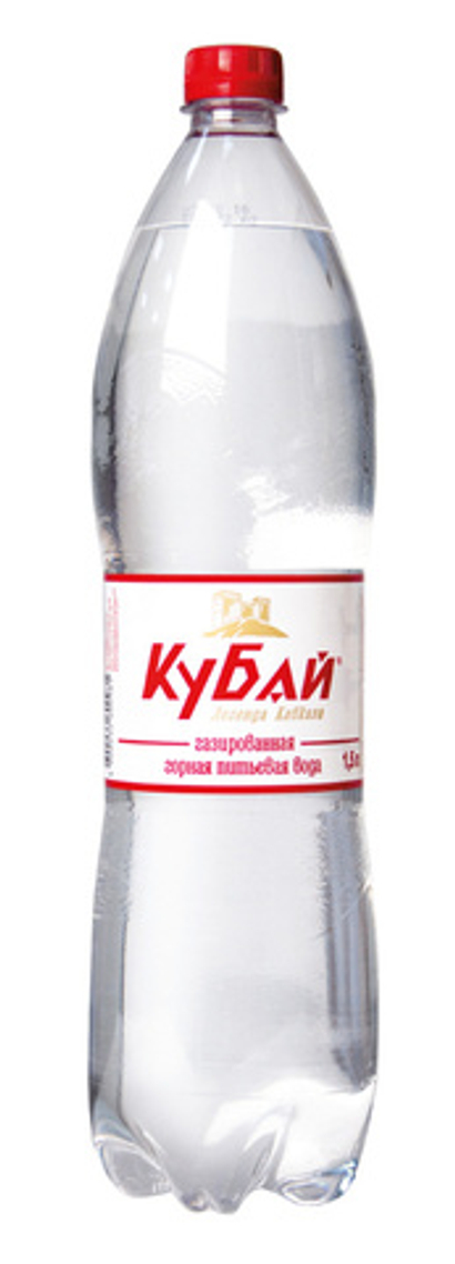 Кубай Вода Газированная 1,5л