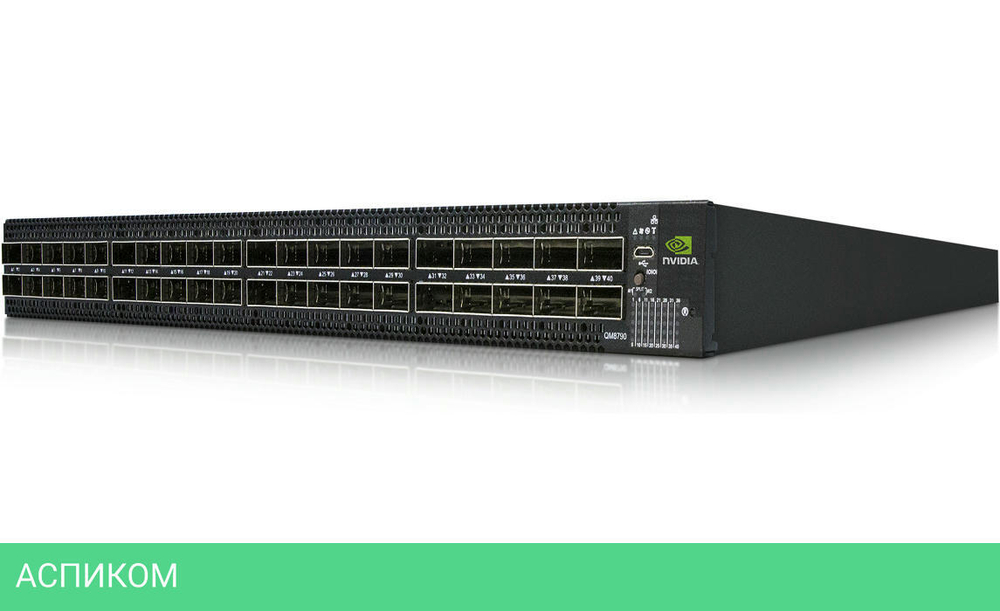Коммутатор Mellanox Quantum MQM8790-HS2R