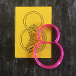 Трафарет узор №10 Восьмерка